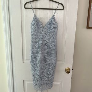 Bardot Blue Midi Dress